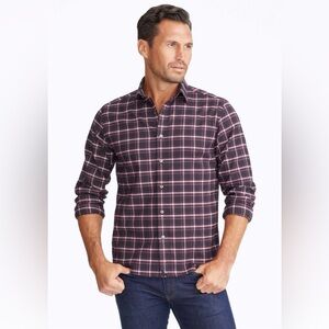 UNTUCKit Performance Flannel Benoit Size L